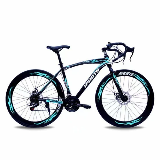 Prêt Stock Hot Wholesale 700c 21/27/30/33 Speed ​​Steel Bicycle Cheap Road Bike Road Bicycle